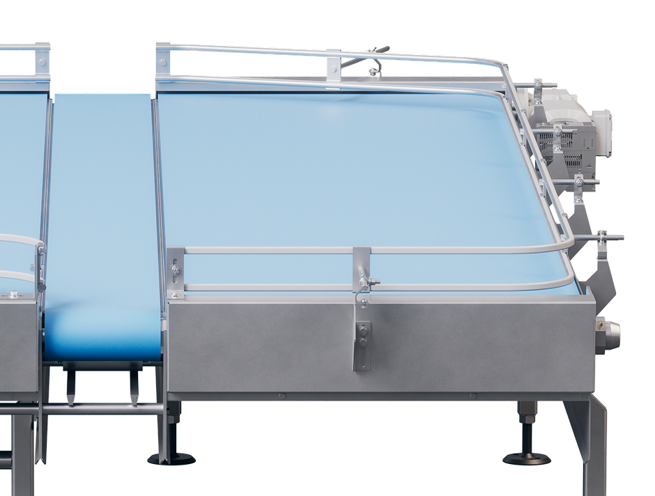 Accumulation Table Conveyor supplied by F.N. Smith.