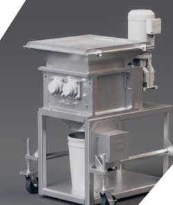 Slab Lump Breakers from the left side.