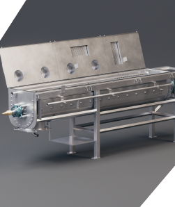 Ribbon Mixers from the left side.